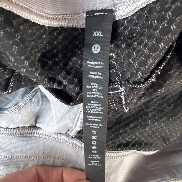 Lululemon Mens Grey Jogger Pants XXL Cotton Polyester - Picture 3 of 9